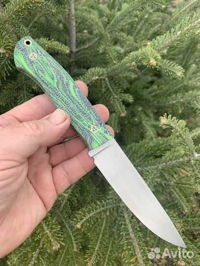 Нож из стали м398