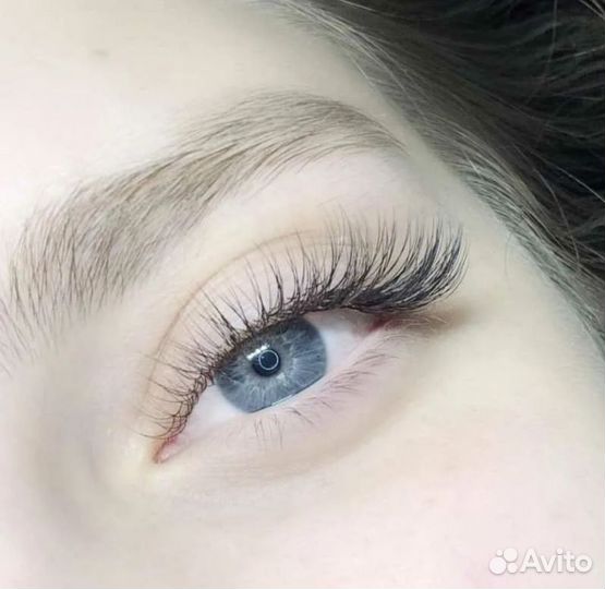 Наращивание ресниц модель