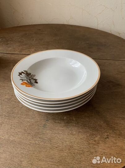 Тарелки разные, селёдочницы СССР