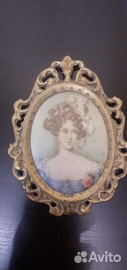 Картина(портрет) шелкография