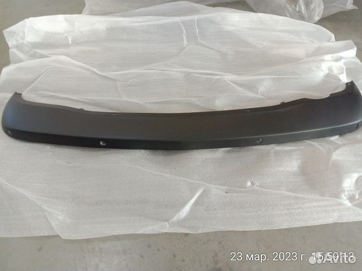 Юбка заднего бампера Opel Astra