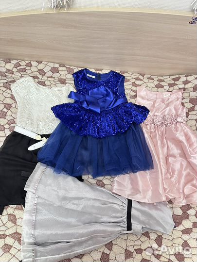 Пакет вещей на дев. 104-122,целый набор в сад35+шт