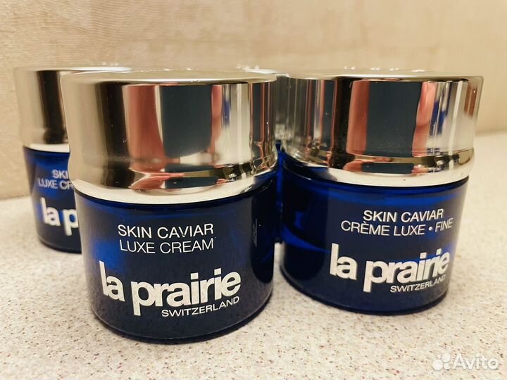 Банки от крема La Prairie Estee Lauder Sensai