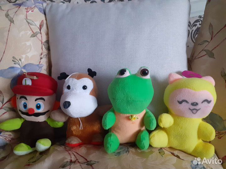 Новые мягкие и резиновые игрушки