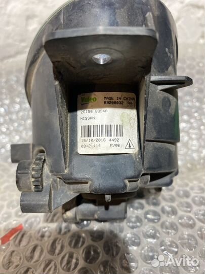 Фара противотуманная правая X-Trail T32