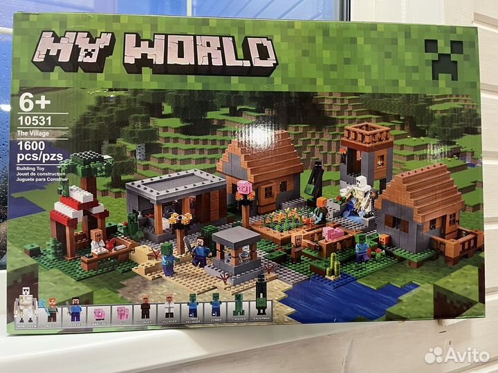 Конструктор Майнкрафт 10531, Большая деревня