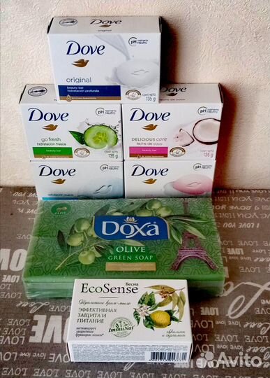 Мыло Dove, турецкое банное, EcoSense