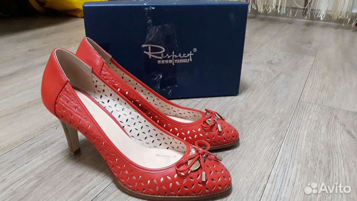Туфли лодочки Respect, натур.кожа, новые,р.39