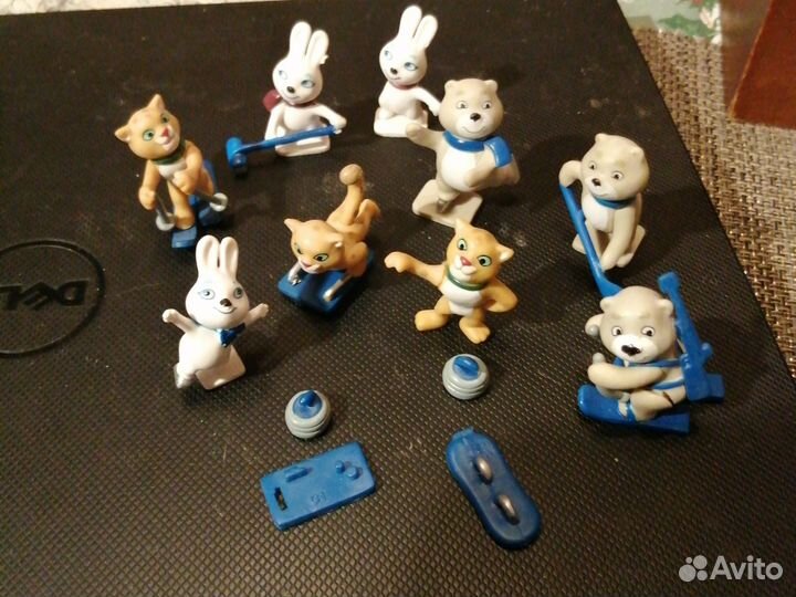 Отдельные фигурки киндер сюрприза