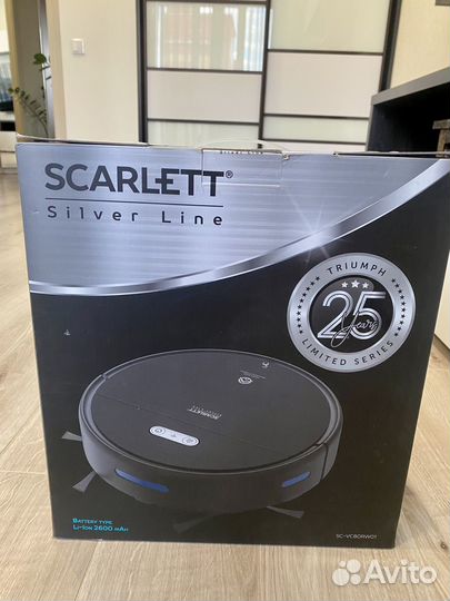 Робот пылесос scarlett