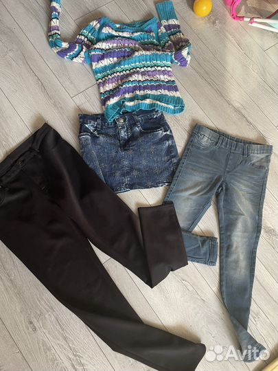 Бесплатно вещи на девочку, р.134+