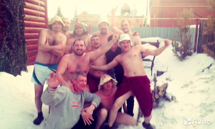 Баня на дровах