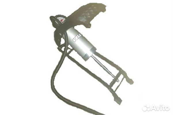 Насос velo, ножной с манометром Модель 803B-1 черн