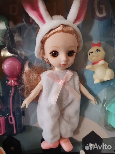 Кукла с питомцем