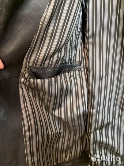 Кожаная куртка мужская