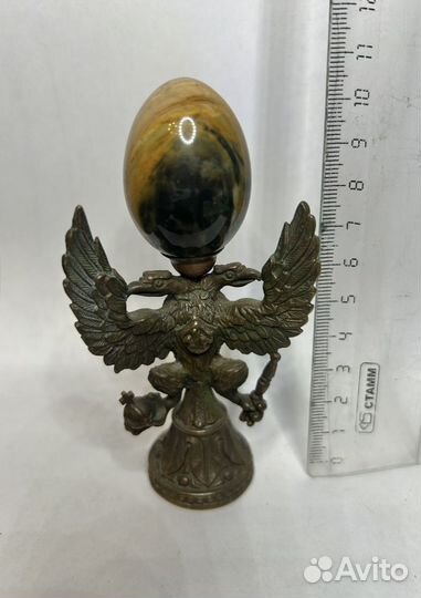 Статуэтка из бронзы и латуни