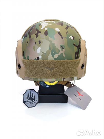 Баллистический шлем Атом-2 Арамид Atlant Armour