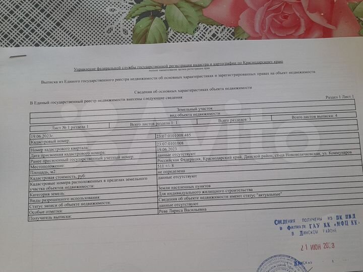 Участок 9,5 сот. (ИЖС)