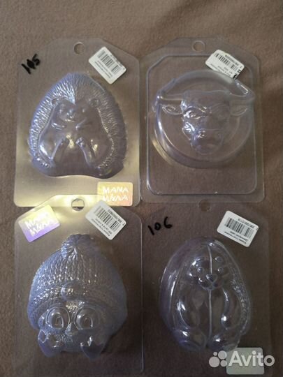 Пластиковые формы для мыла