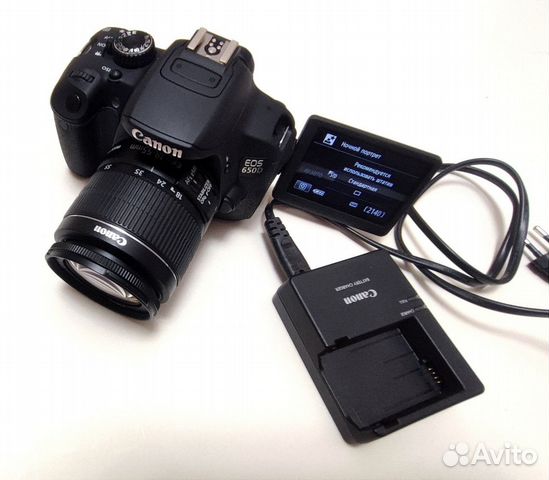 Зеркальный фотоаппарат canon 650d купить в Санкт-Петербурге ...