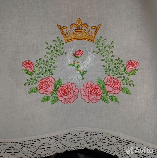 Рушник с вышивкой