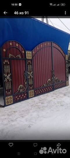 Кованные ворота