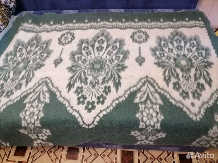 Одеяло шерстяное из СССР