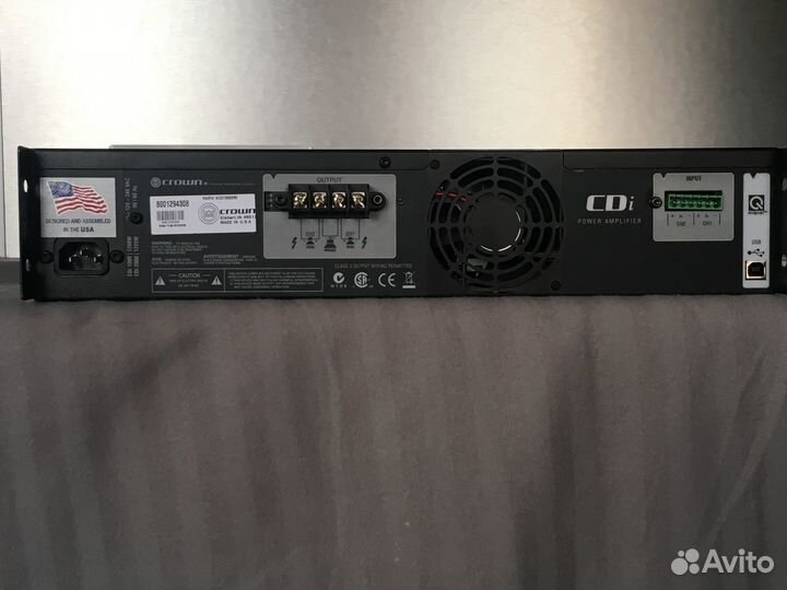 Профессиональный усилитель мощности Crown CDi 1000