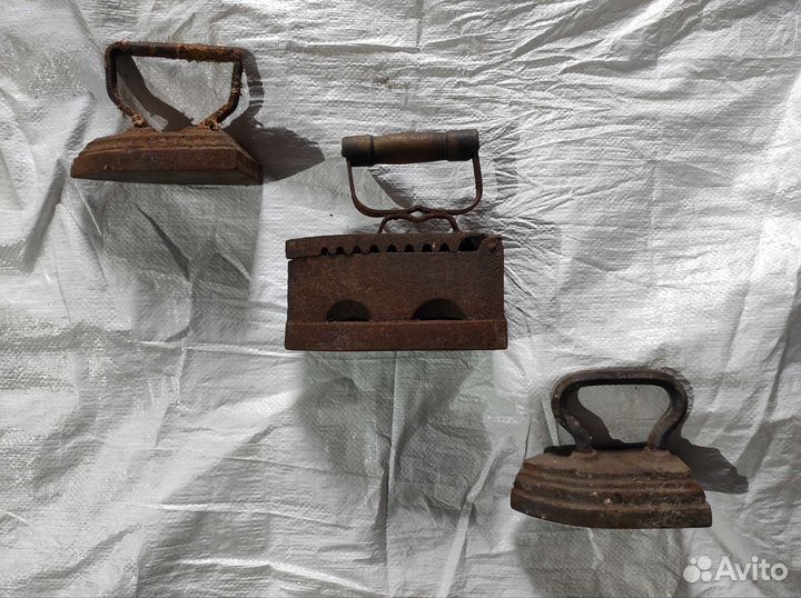 Утюг старинный(на углях)