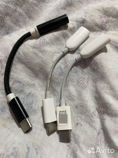 Переходник адаптер с Type-C на Jack 3.5 мм