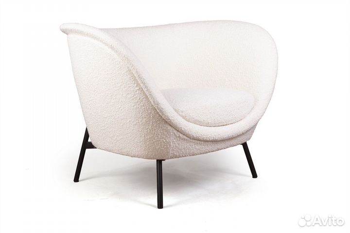 Лаунж кресло couture букле светлый