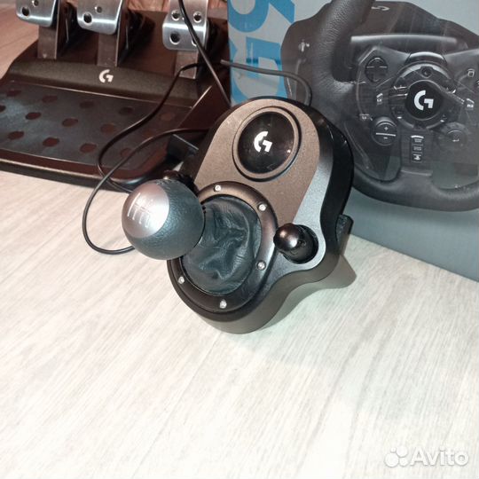 Руль Logitech g923 + кпп driving force shifter