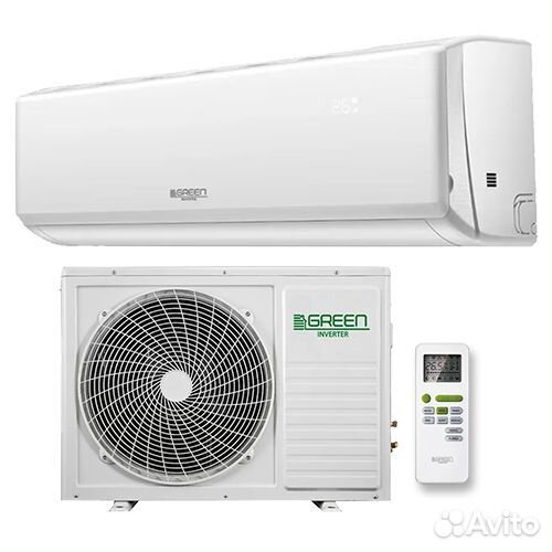 Инверторная сплит-система green TSI/TSO-12 hriy1