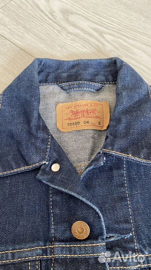 Джинсовая куртка levis, оригинал