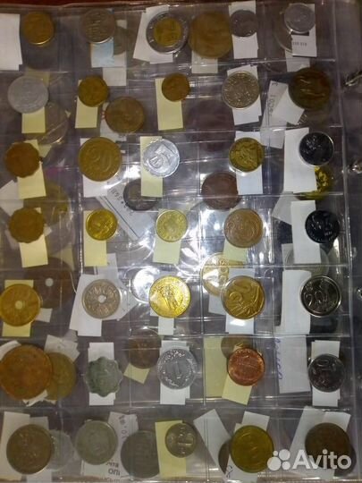 Монеты иностранные, импортные в ассортименте