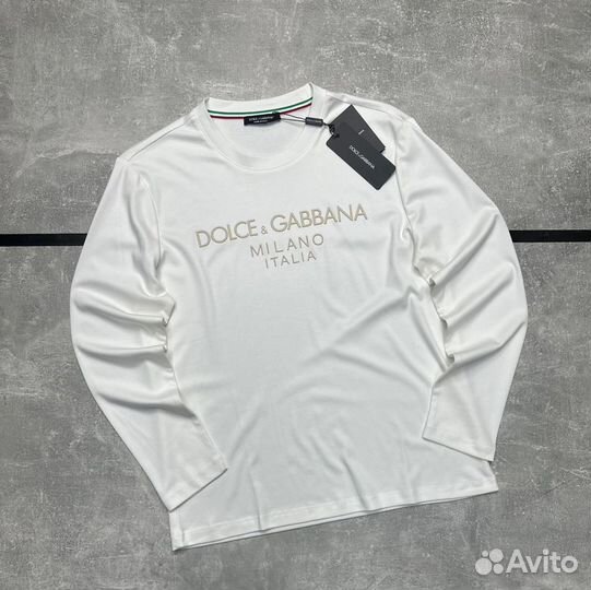 Dolce gabbana лонгслив (premium)