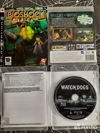 Диски игры для ps3