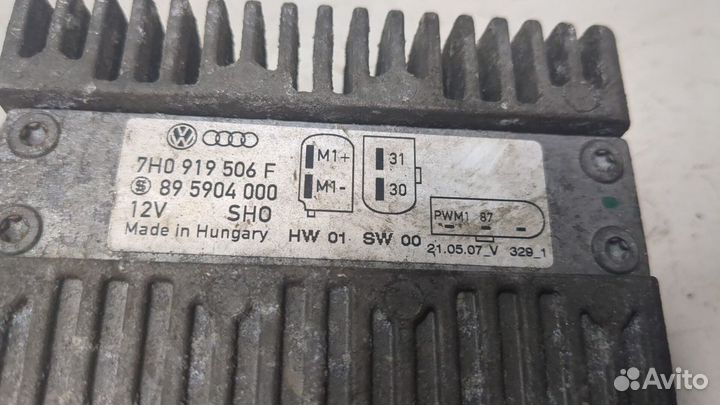 Блок управления вентиляторами Volkswagen Transport