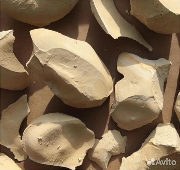 Глина уральская желтая