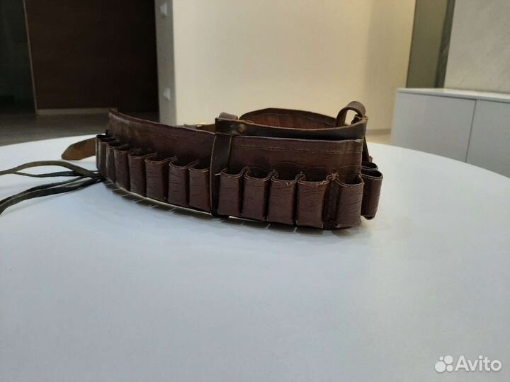 Ремень патронташ ретро