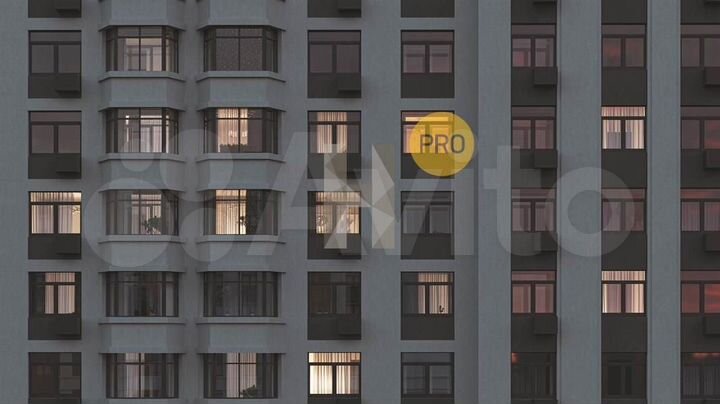 2-к. квартира, 55,8 м², 23/32 эт.