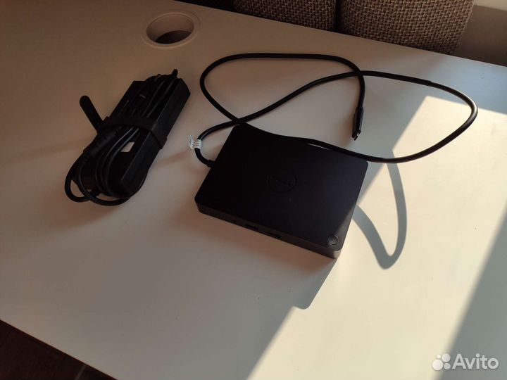 Док-станция dell WD15 +блок питания 130 Вт