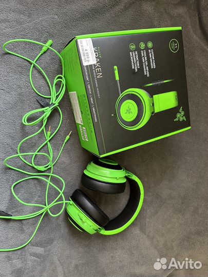 Игровые наушники razer