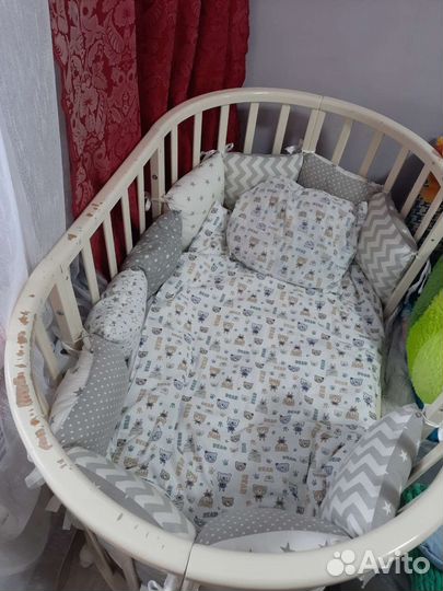 Детская кроватка трансформер