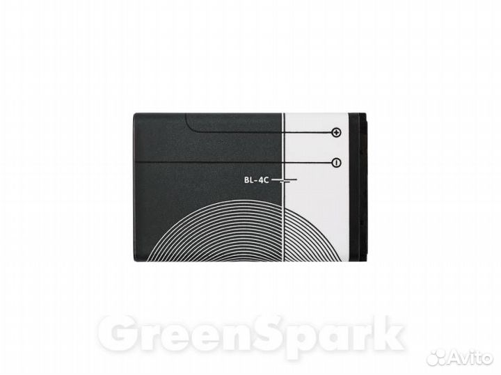 Аккумулятор для Nokia BL-4C 6100/6030/6260/6300/6