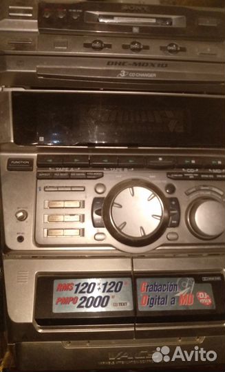 Музыкальный центр Сони Sony-Dhc-Mdx10