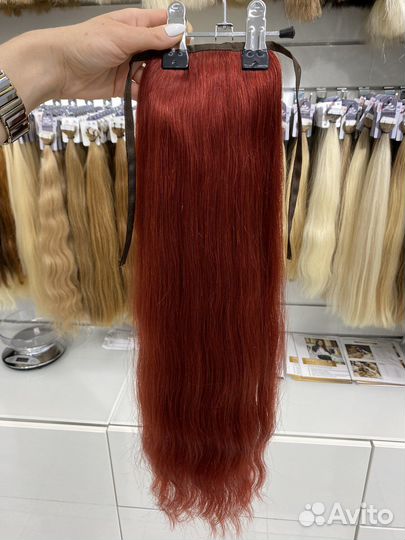 Хвост шиньон