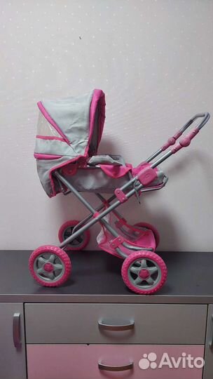 Большая коляска для кукол