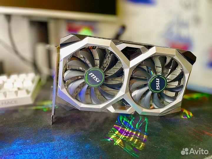 Видеокарта MSI GTX 1660 super Ventus XS OC 6GB