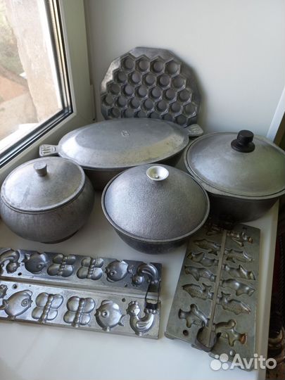 Алюминиевая посуда СССР